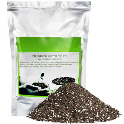 Potting Mix Soil for Container Plants, Flowers, Shrubs, 20qt (10 Bags)