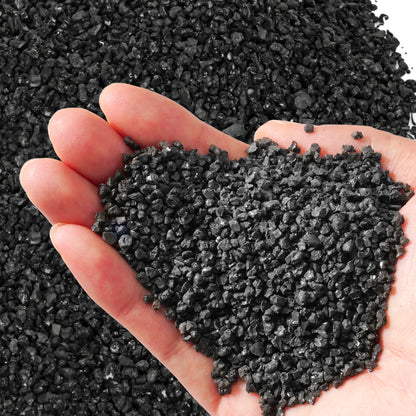 Black Galaxy Stones, Small Decorative Rocks, Garden Gravel, 2mm-4mm