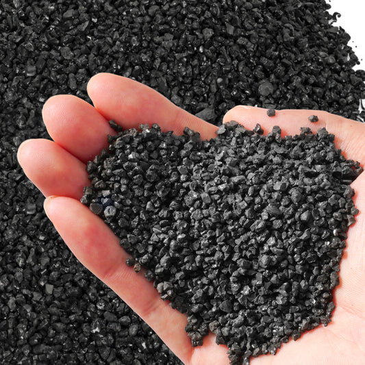 Black Galaxy Stones, Small Decorative Rocks, Garden Gravel, 2mm-4mm