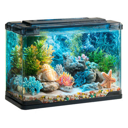 Mixed Crystal Pebbles, Polished River Rocks Decorative Rocks, 8mm-10mm