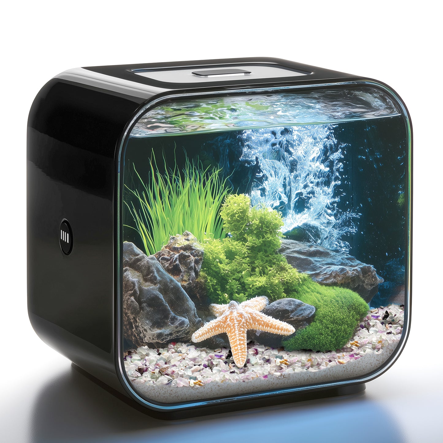 Purple Crystal Pebbles, Polished River Rocks Decorative Rock, 5mm-7mm